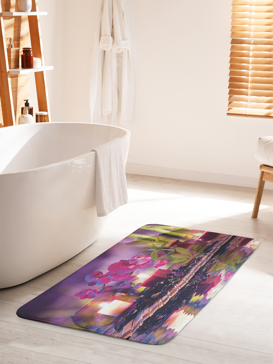 

bath_12500_60x100 Коврик противоскользящий для ванной, сауны, бассейна, 60x100 см.