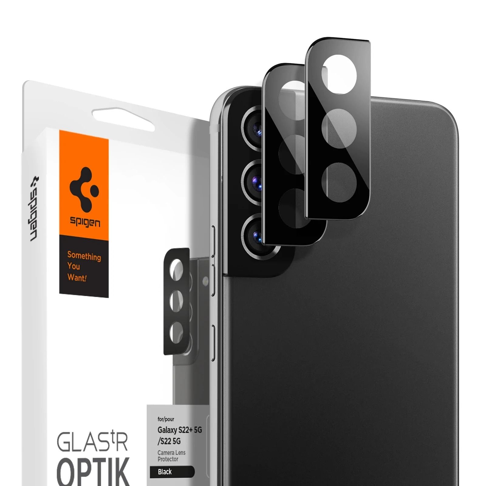 

Защитное стекло для камеры Spigen для Galaxy S22 / Galaxy S22 Plus - Optik Lens Protector