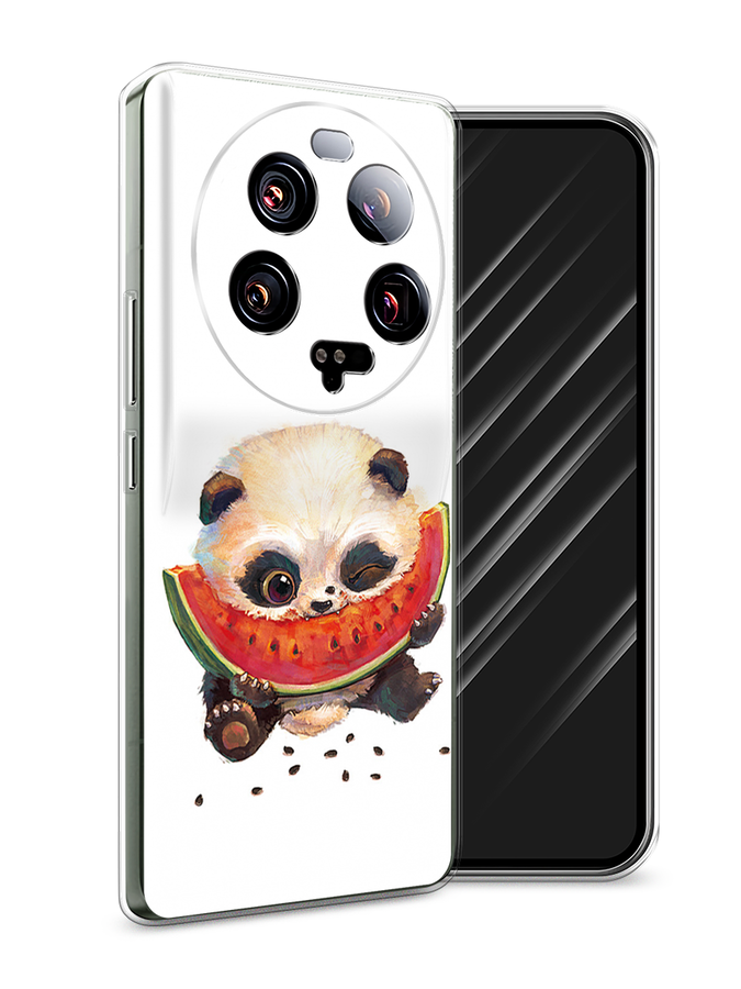 

Чехол Awog на Xiaomi 13 ultra "Малыш панды с арбузом", Белый;красный, 318650-1