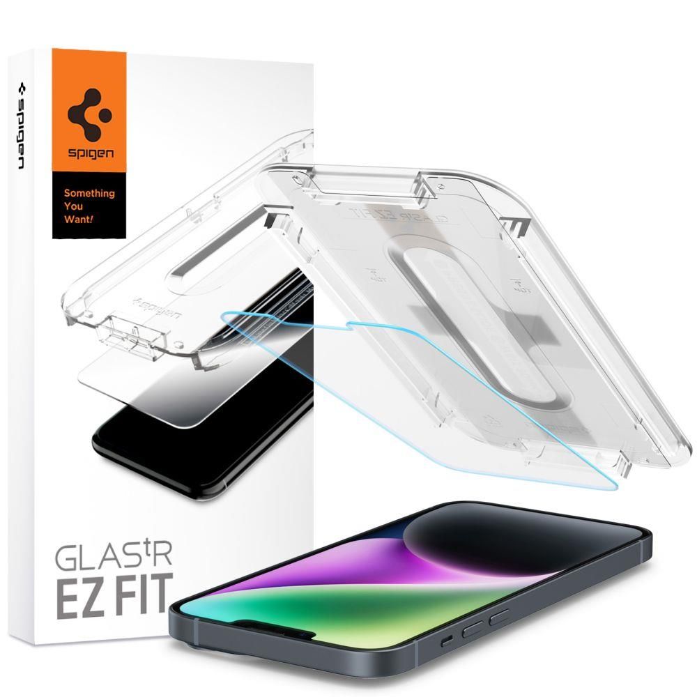 

Защитное стекло Spigen для iPhone 14 Plus / 13 Pro Max - GLAS.tR EZ Fit - Прозрачный - 1 ш