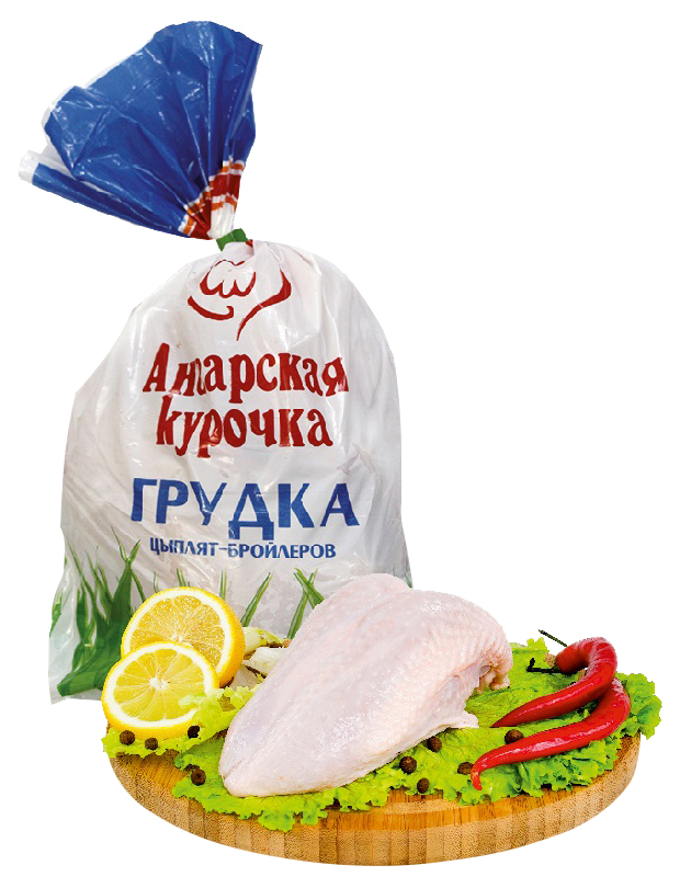 

Грудка цыпленка-бройлера Ангарские куры замороженная
