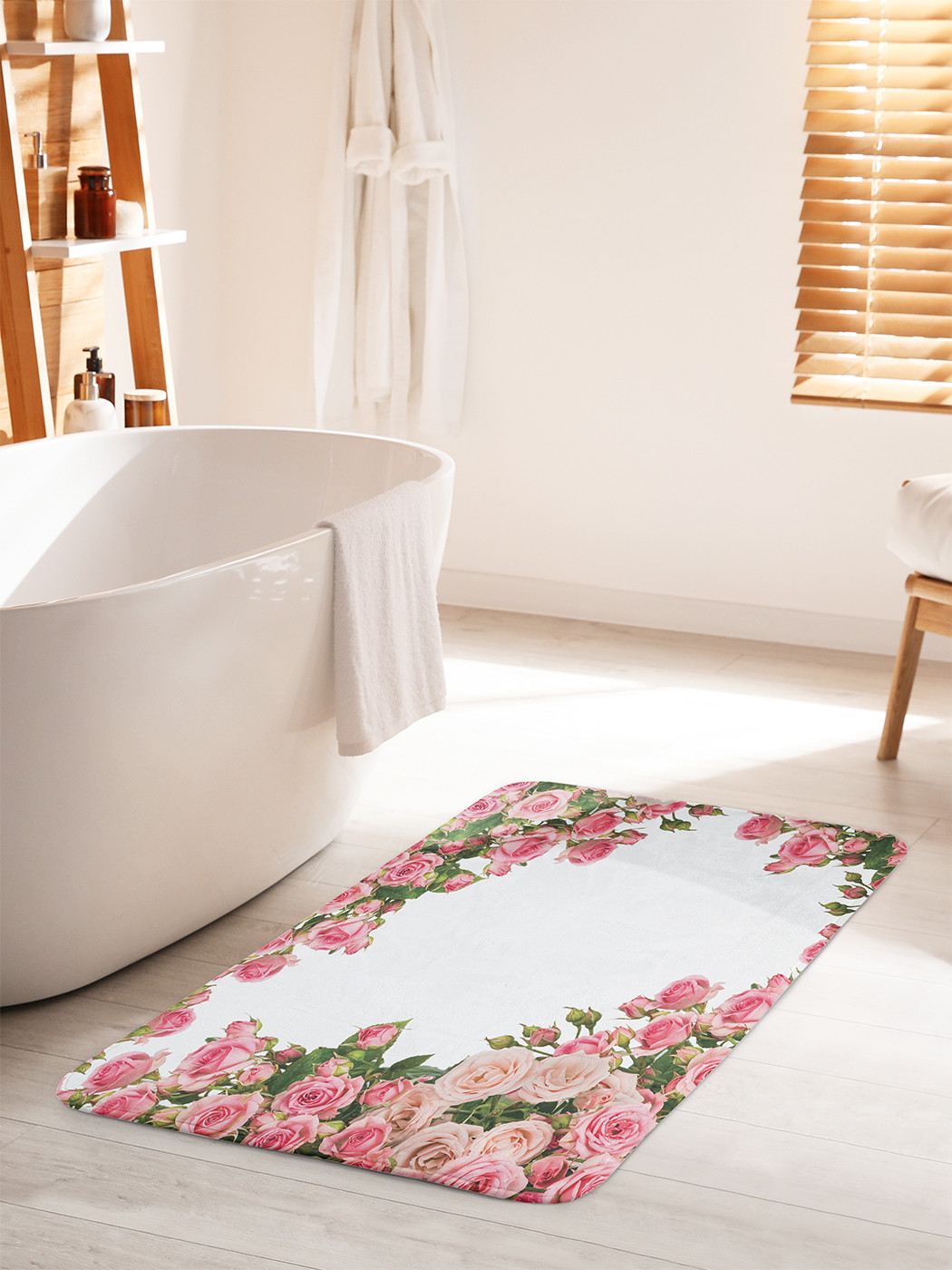 

bath_10583_60x100 Коврик противоскользящий для ванной, сауны, бассейна, 60x100 см.