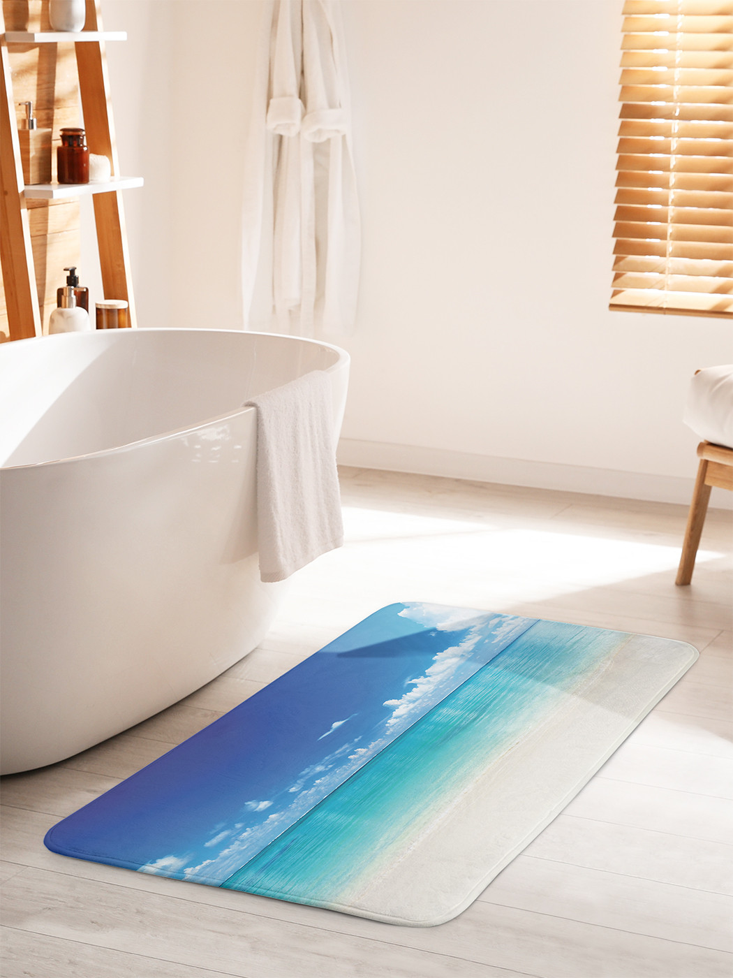 

bath_10213_60x100 Коврик противоскользящий для ванной, сауны, бассейна, 60x100 см.