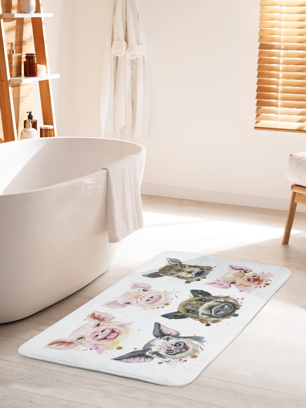 

bath_101632_60x100 Коврик противоскользящий для ванной, сауны, бассейна, 60x100 см.