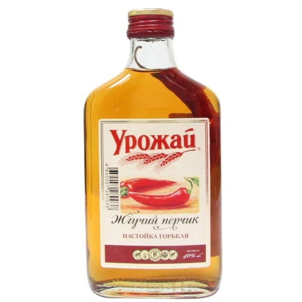 

Настойка Жгучий перчик горькая 40% 0.1л