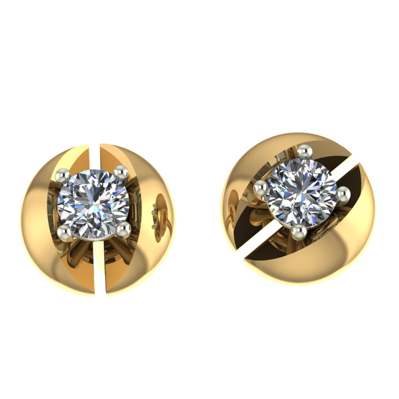 

Серьги из белого золота Санис 21-216509, фианит, 21-216509