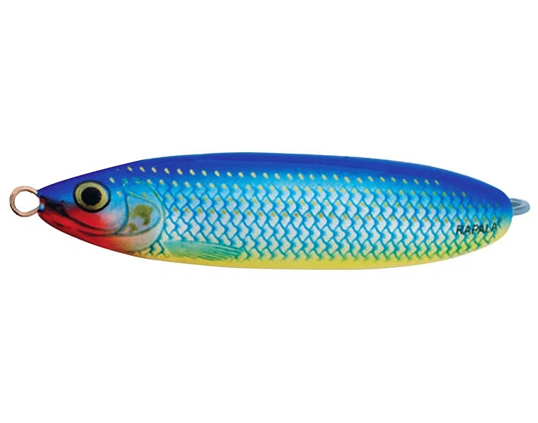 

Блесна незацепляющаяся Rapala Minnow Spoon RMS06 цвет BSH, Синий;желтый;красный, Minnow Spoon RMS06