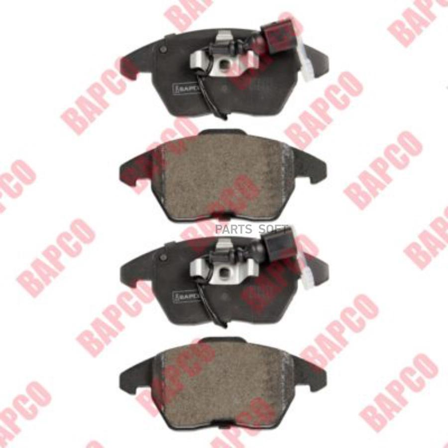 

Тормозные колодки BAPCO передние дисковые BP0280