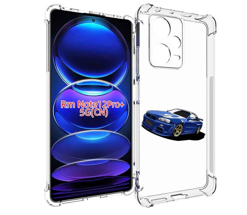 

Чехол MyPads Джитиэр для Xiaomi Redmi Note 12 Pro + Plus, Прозрачный, Tocco