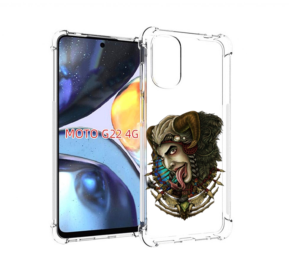 

Чехол MyPads длинный язык для Motorola Moto G22 4G, Прозрачный, Tocco