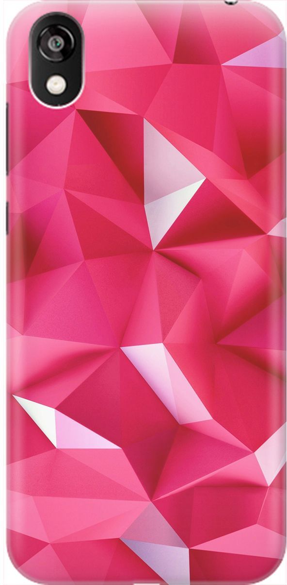 

Чехол на Honor 8S/Huawei Y5 (2019) "Малиновые ромбы", Красный;розовый, 1907