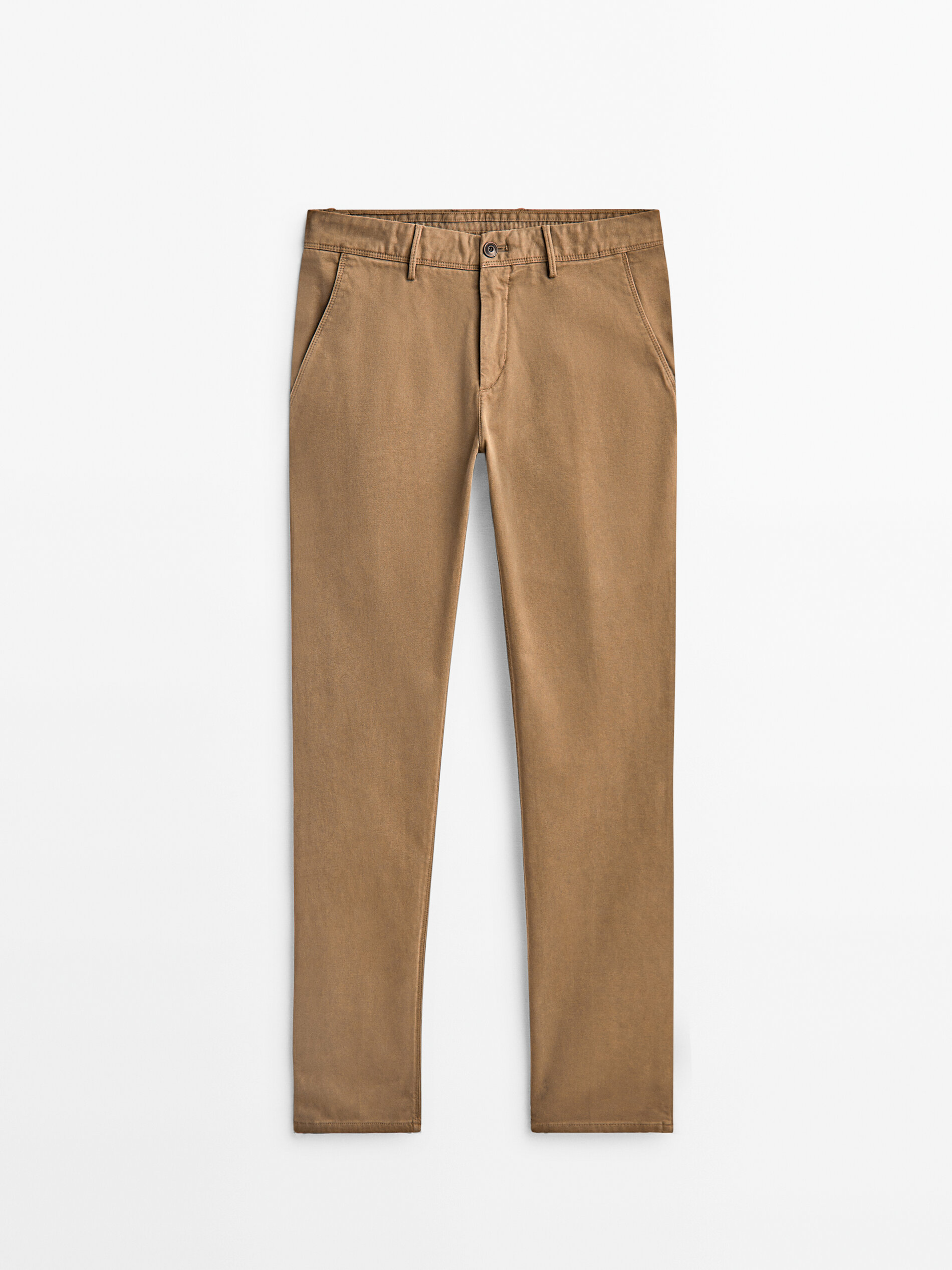 

Брюки мужские Massimo Dutti 00007037707 коричневые 48, 00007037707