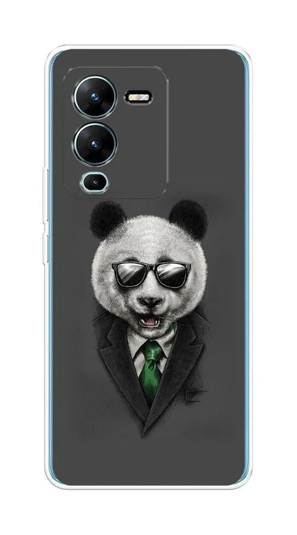 

Чехол Awog на Vivo V25 Pro 5G "Деловая панда", Разноцветный, 267450-10