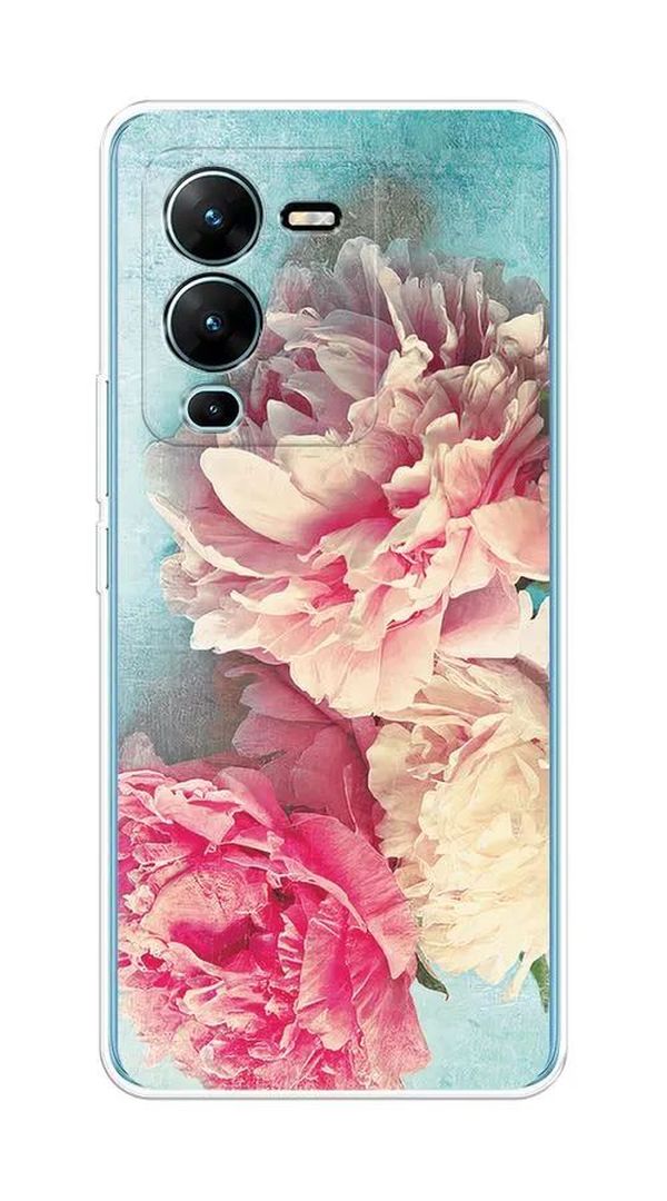 

Чехол Awog "Пионы new" для Vivo V25 Pro 5G, Разноцветный, 267450-8