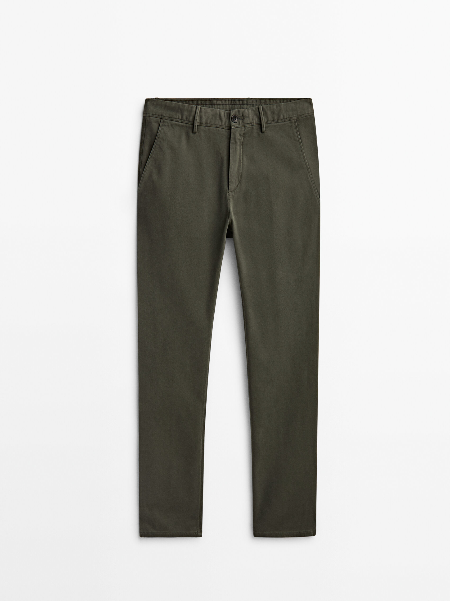 

Брюки мужские Massimo Dutti 00007037505 хаки 38, 00007037505