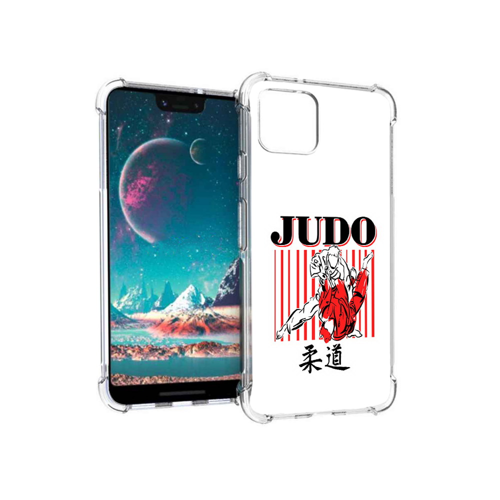 

Чехол MyPads Tocco для Google Pixel 4 Дзюдо, Прозрачный, Tocco