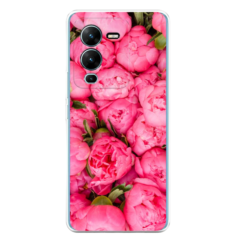 

Чехол Awog "Прекрасные пионы" для Vivo V25 Pro 5G, Розовый;зеленый, 267450-8