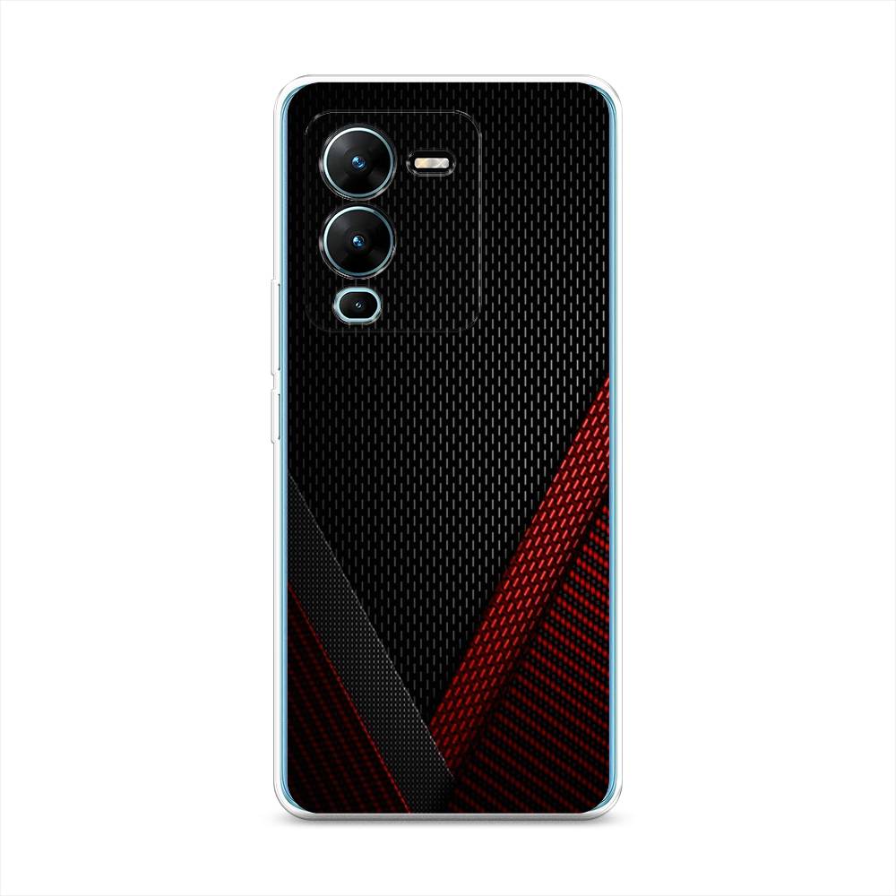 

Чехол Awog на Vivo V25 Pro 5G "Красный карбон", 267450-3