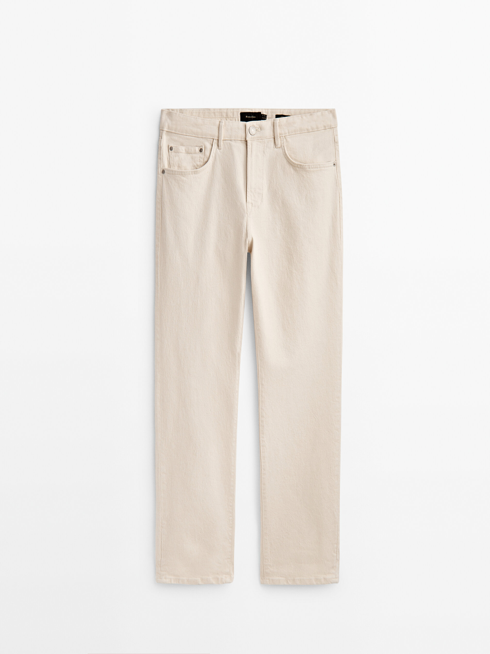 

Джинсы мужские Massimo Dutti 00053035712 белые 30, 00053035712
