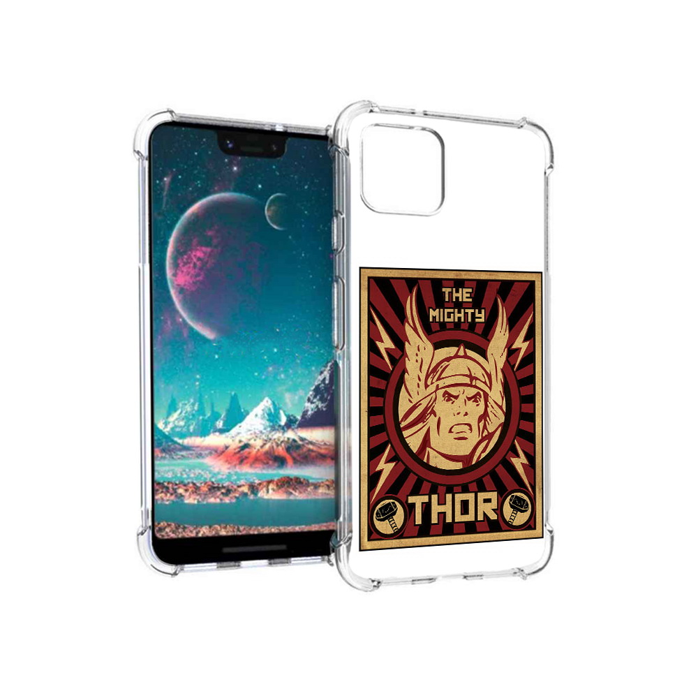 

Чехол MyPads Tocco для Google Pixel 4 тор лицо, Прозрачный, Tocco