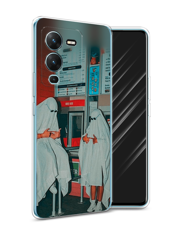 

Силиконовый чехол Awog "Chillin Killin" для Vivo V25 Pro 5G, Разноцветный, 267450-9
