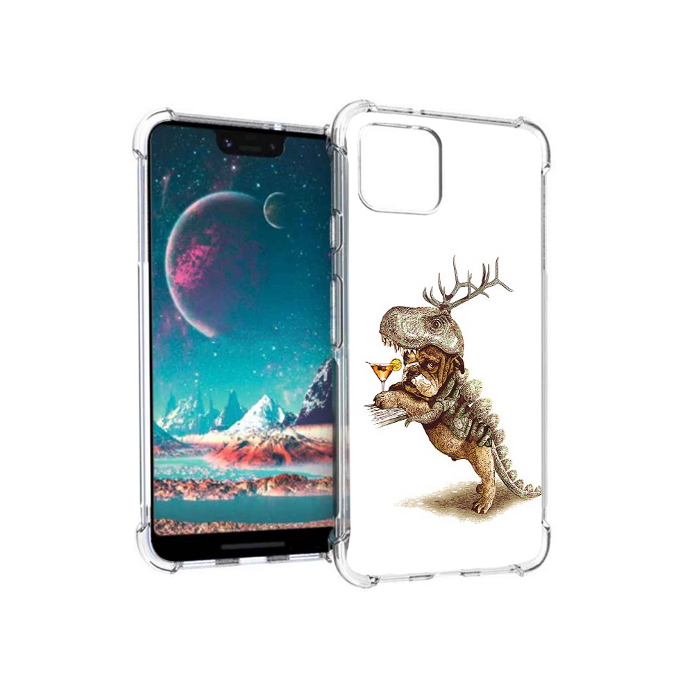 

Чехол MyPads Tocco для Google Pixel 4 тематическая вечеринка, Прозрачный, Tocco