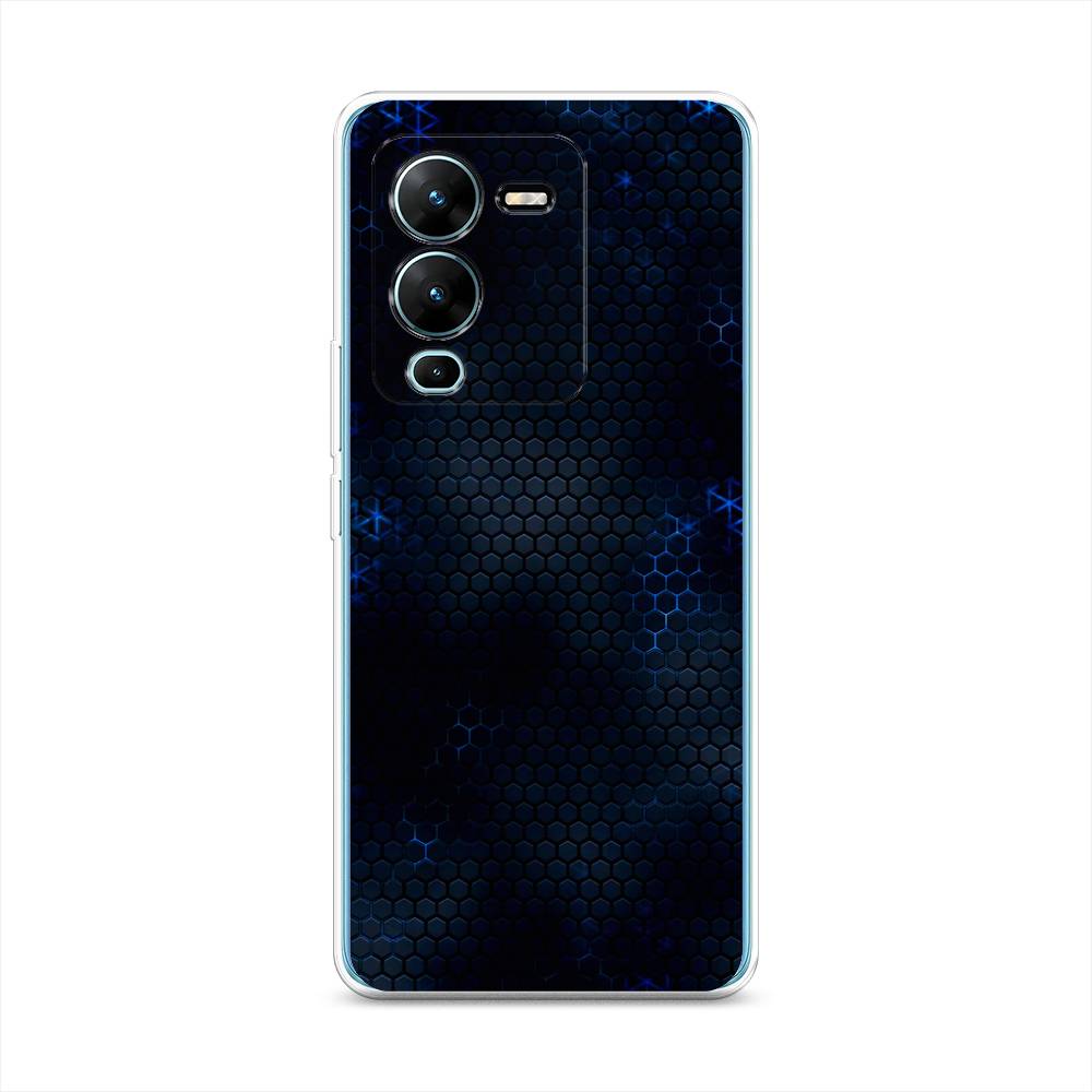 

Чехол Awog "Фон соты синие" для Vivo V25 Pro 5G, 267450-3
