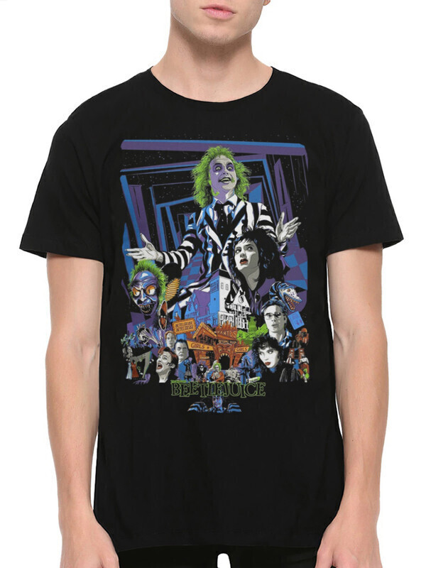 

Футболка мужская Dream Shirts Битлджус 1001057-2 черная XS, Черный, Битлджус 1001057-2