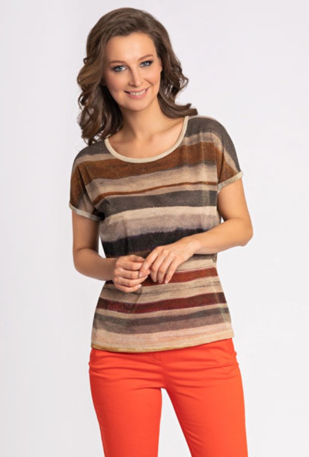 

Футболка женская VM & Citybloom 9370 разноцветная M, 9370