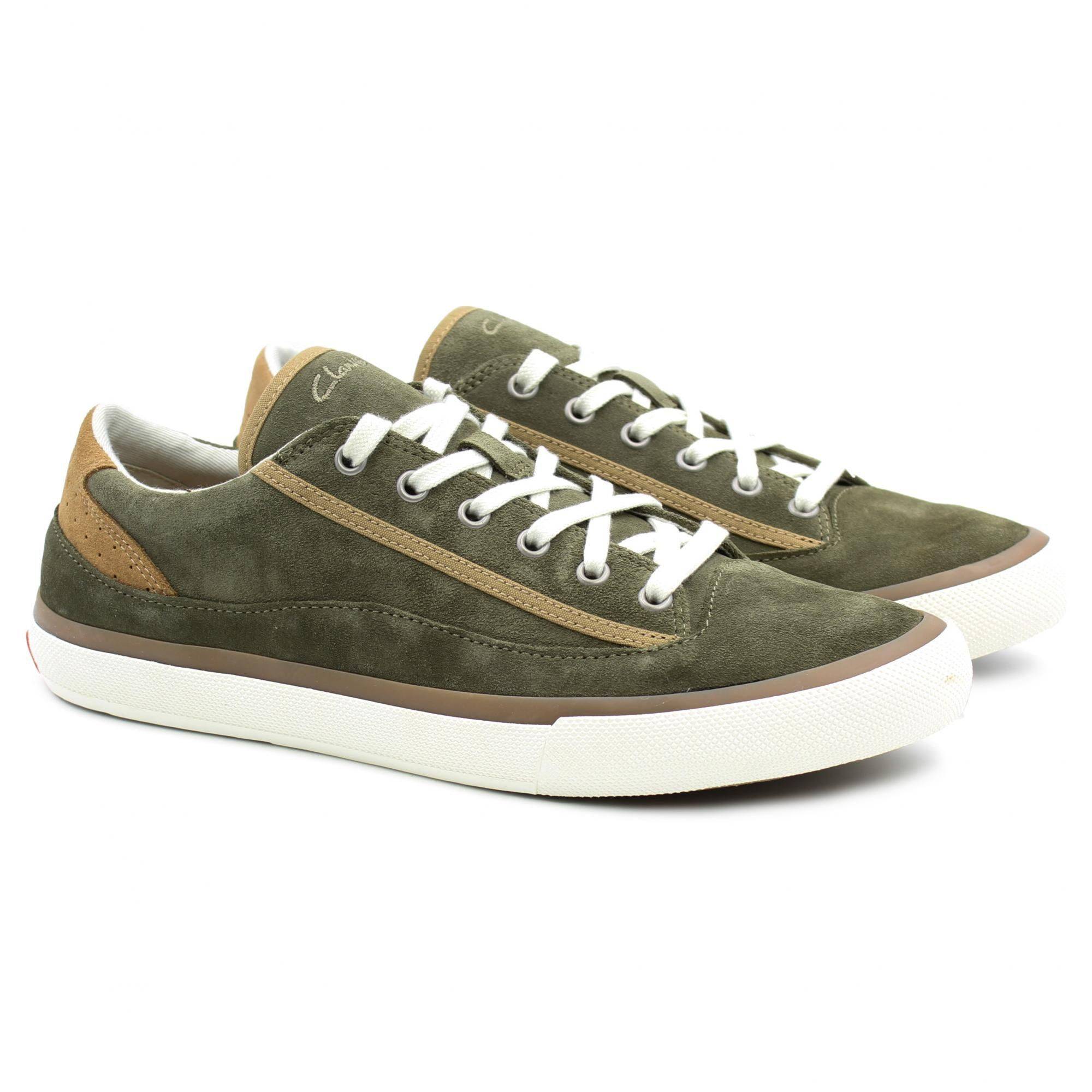 

Кеды мужские Clarks Aceley Lace 26158620 хаки 41 EU, Aceley Lace 26158620