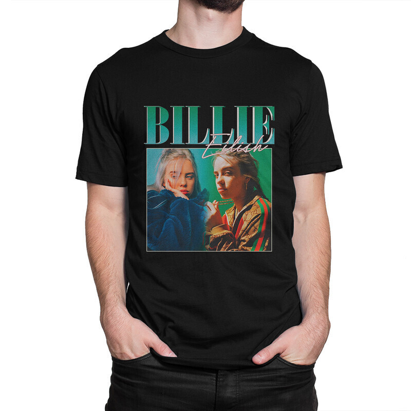 

Футболка мужская Dream Shirts Билли Айлиш - Billie Eilish 1000505-2 черная M, Черный, Билли Айлиш - Billie Eilish 1000505-2