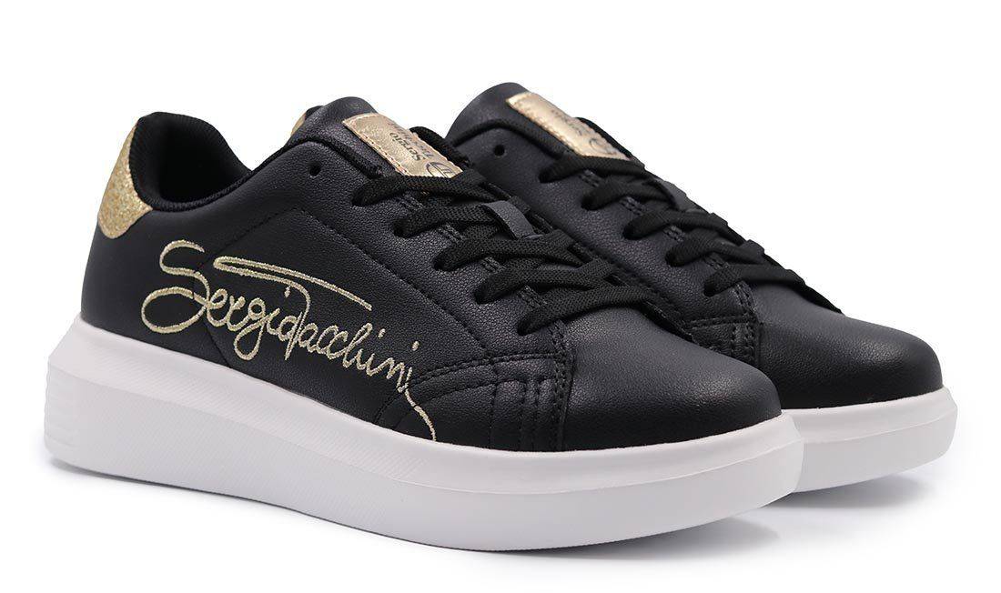 

Кеды женские Sergio Tacchini Cupsole STW124400 черные 41 EU, Cupsole STW124400