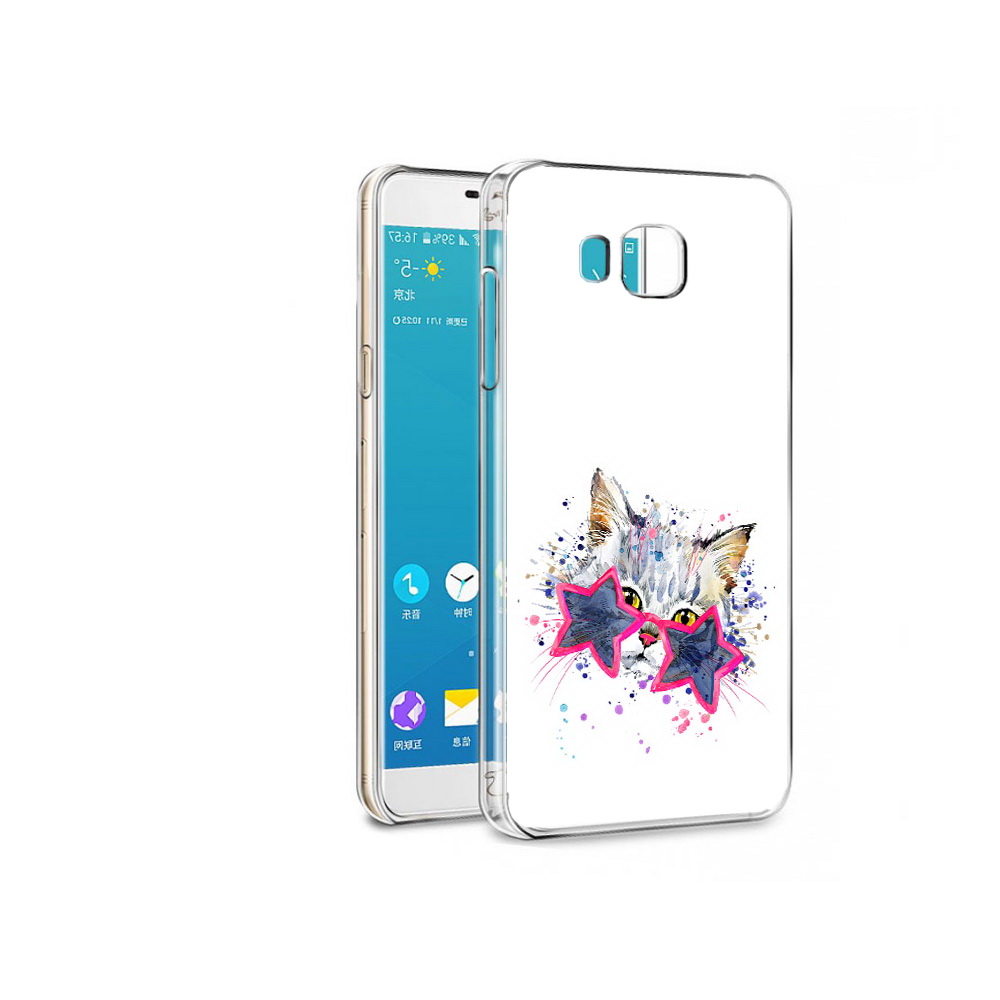 

Чехол MyPads Tocco для Samsung Galaxy C7 звездные очки (PT38867.551.353), Прозрачный, Tocco