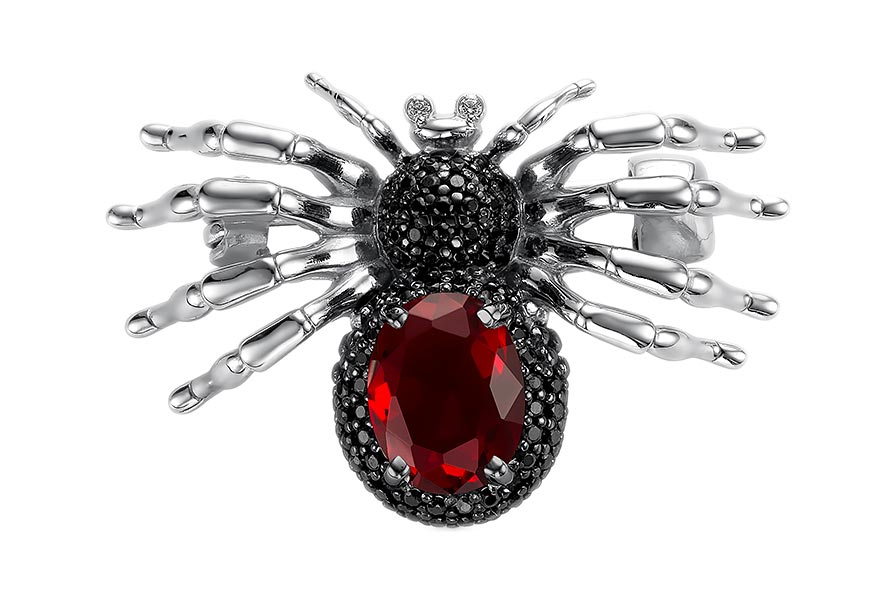 

Брошь из серебра с фианитом Dewi 905081618-dv, 905081618-dv