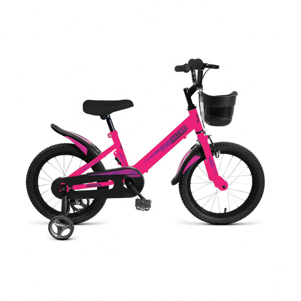 Велосипед Forward NITRO 14 2023, ярко-розовый, IB3FF1128BPKXXX