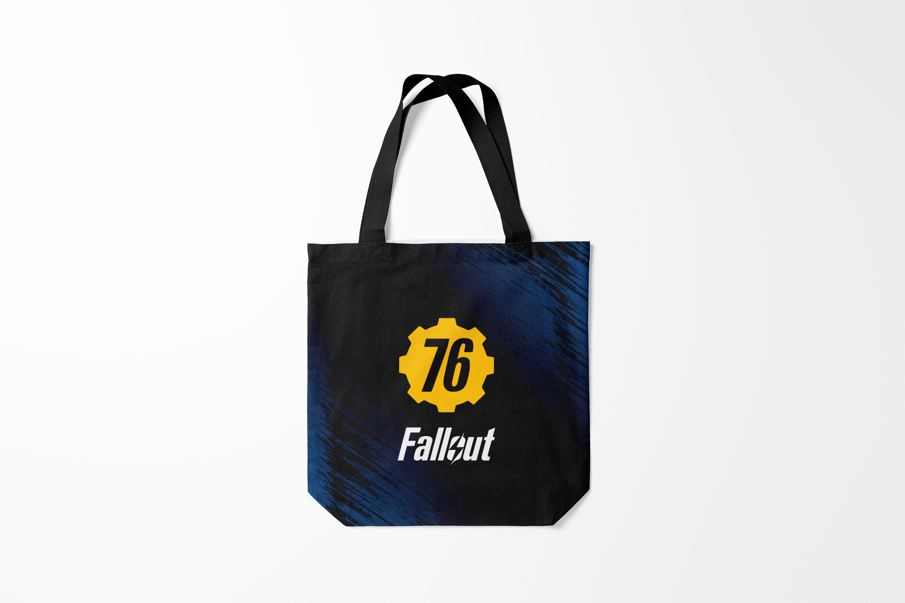 

Сумка шoппер унисекс Burnettie Fallout 76., черный, Fallout 76.