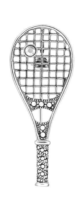 

Брошь из серебра с марказитом Марказит HB0224-mr, HB0224-mr