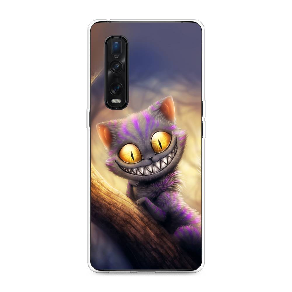 

Чехол Awog на Oppo Find X2 Pro "Cheshire Cat", Разноцветный, 253350-1