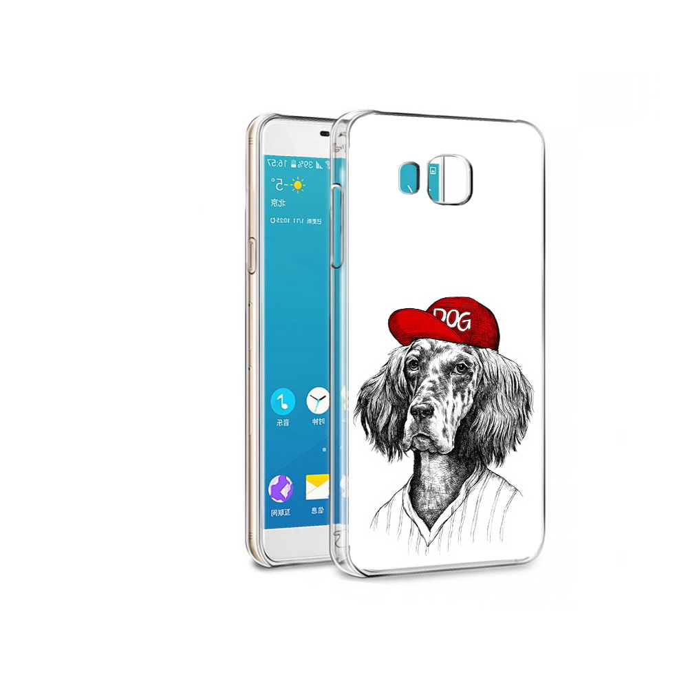 Чехол MyPads Tocco для Samsung Galaxy C7 дог (PT38867.551.333)