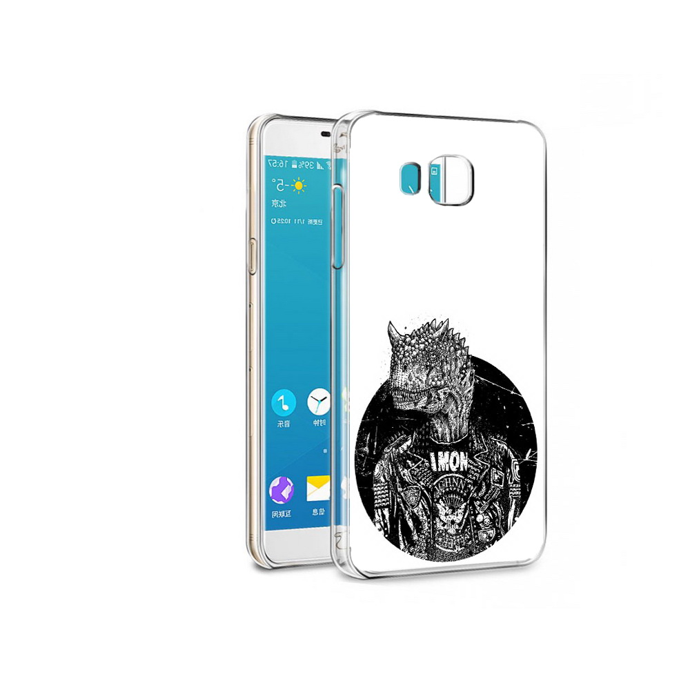

Чехол MyPads Tocco для Samsung Galaxy C7 динозавр в куртке (PT38867.551.328), Прозрачный, Tocco