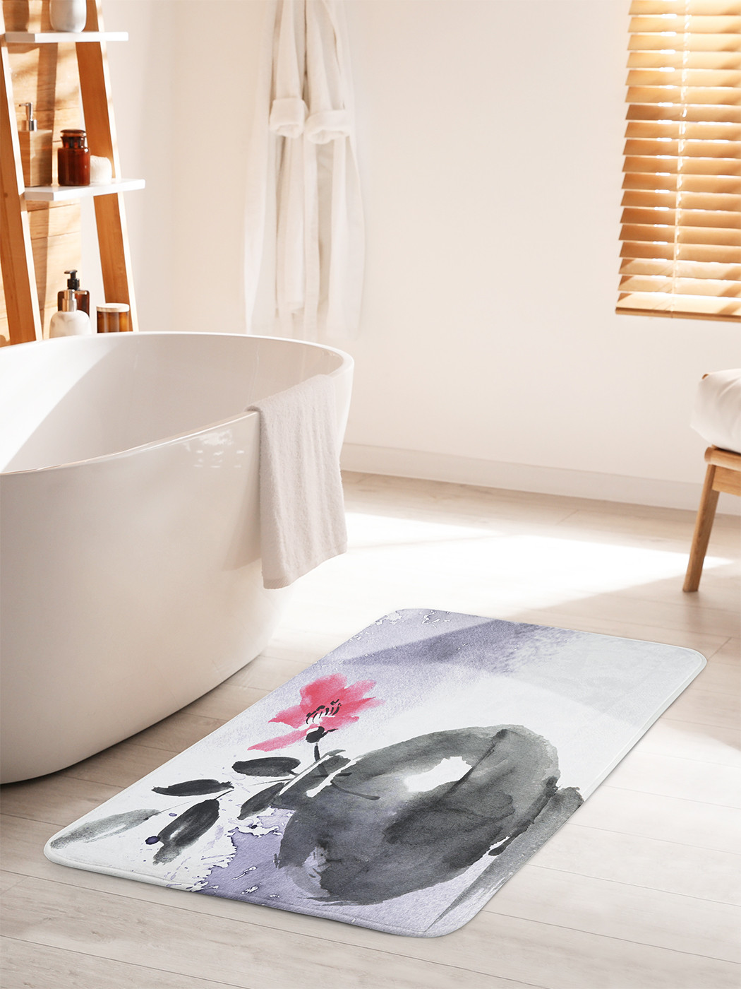 

bath_101250_60x100 Коврик противоскользящий для ванной, сауны, бассейна, 60x100 см.