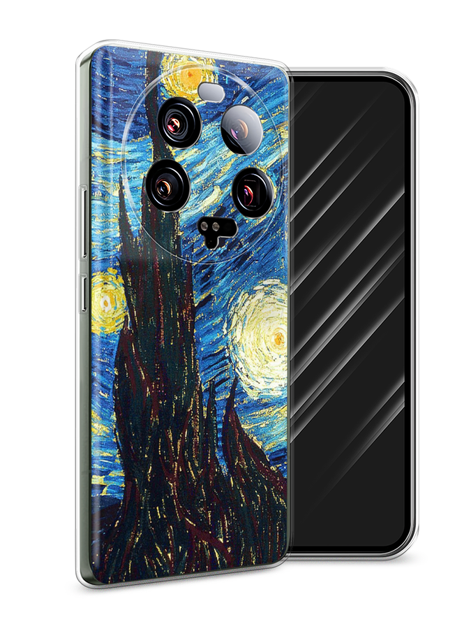 

Чехол Awog на Xiaomi 13 ultra "Ван Гог Звездная ночь", Желтый, 318650-9