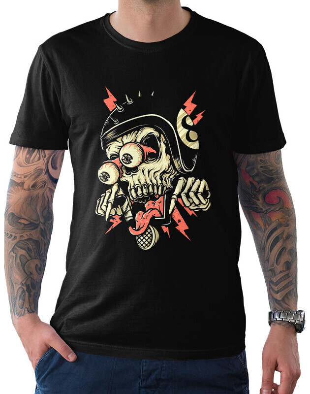 

Футболка мужская Dream Shirts Скелет Байкер 5000827-2 черная XL, Черный, Скелет Байкер 5000827-2