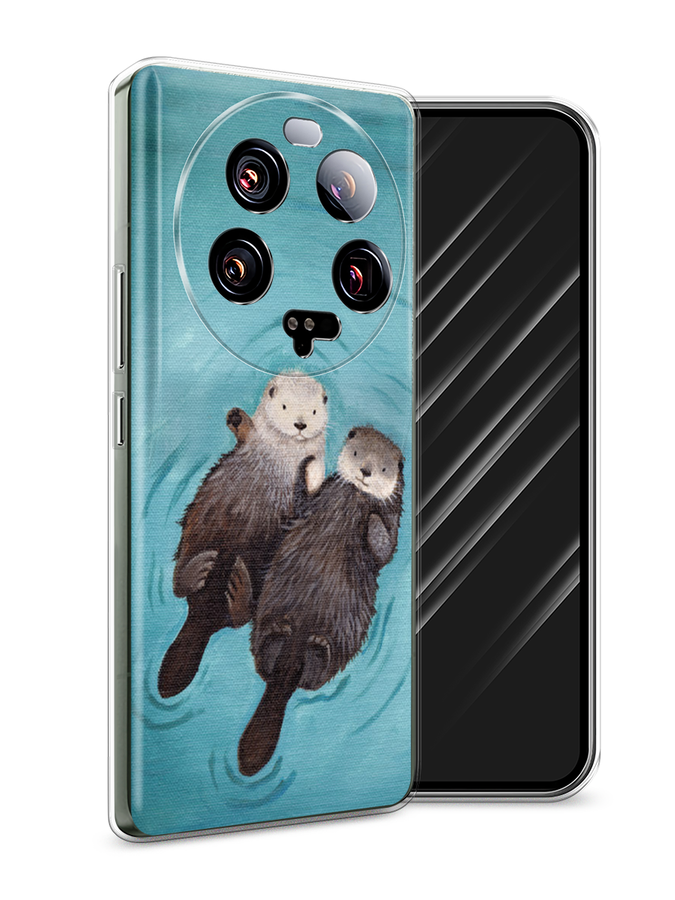 

Чехол Awog на Xiaomi 13 ultra "Парочка бобров", Голубой, 318650-10