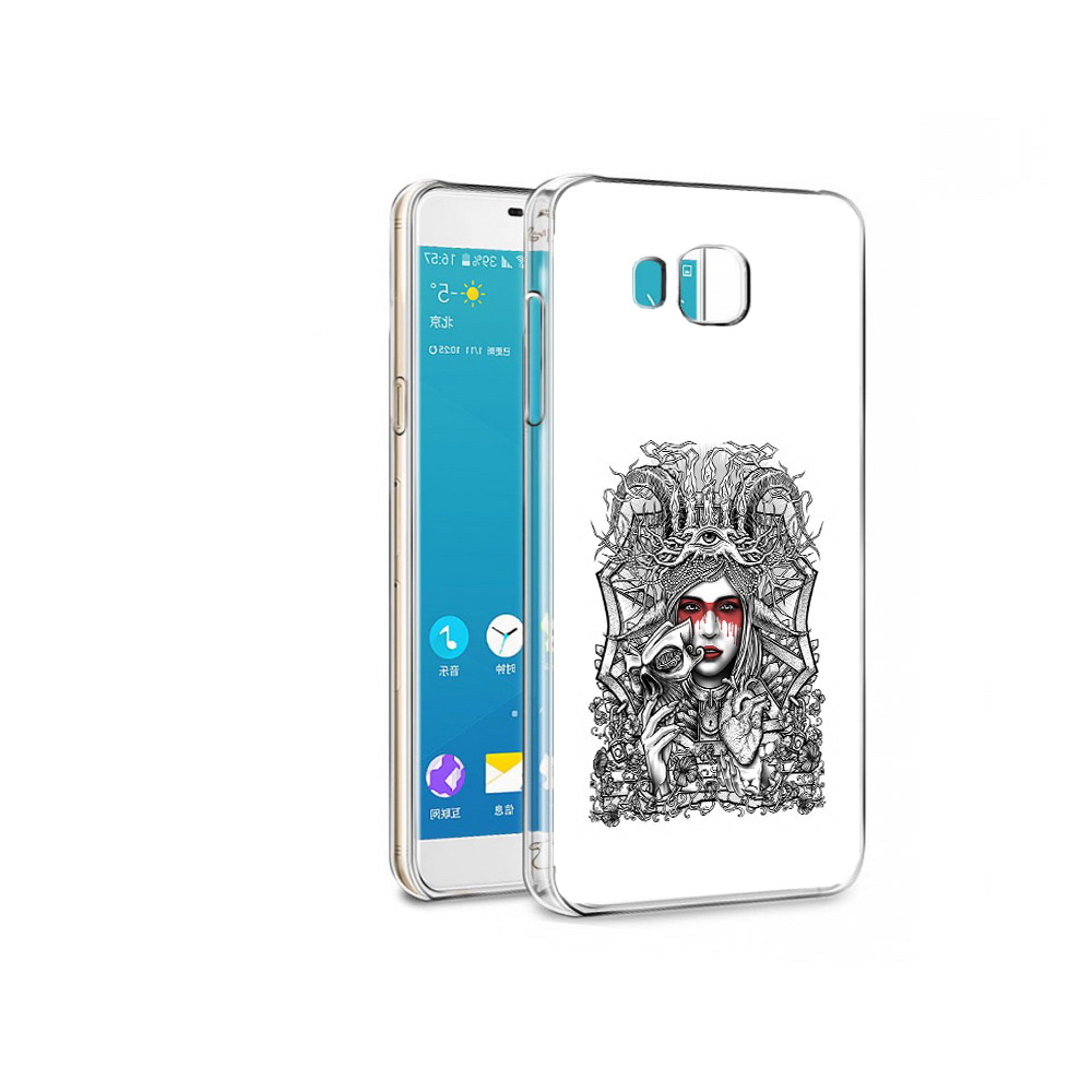 

Чехол MyPads Tocco для Samsung Galaxy C7 грусная девушка (PT38867.551.302), Прозрачный, Tocco