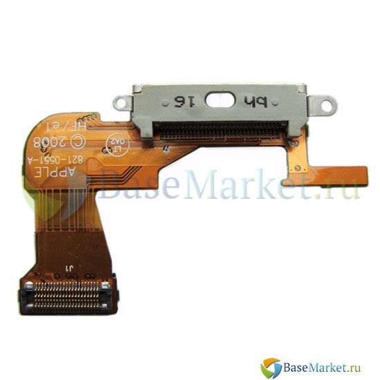

Шлейф BaseMarket для Apple iPhone 3G на разъем зарядки (белый) OEM