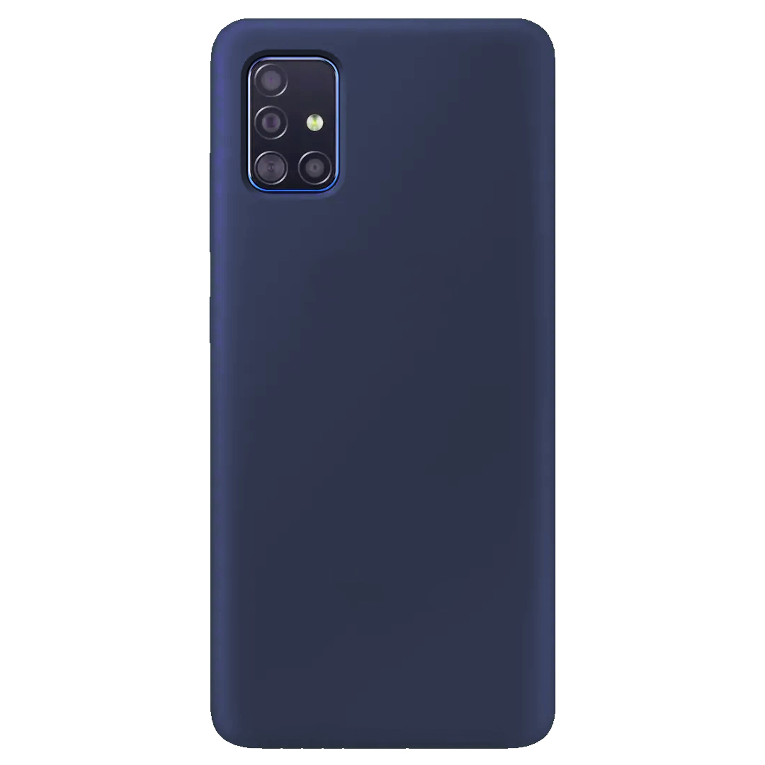 

Накладка силикон DF для Samsung Galaxy A51 (2020) A515 синий, Galaxy A51