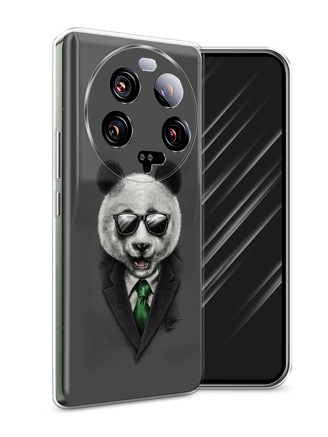 

Чехол Awog на Xiaomi 13 ultra "Деловая панда", Серый;зеленый, 318650-10