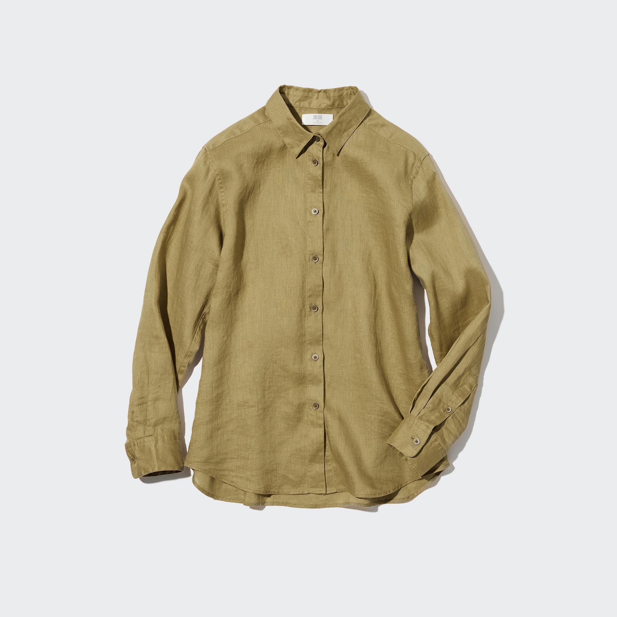 

Рубашка женская UNIQLO 446845COL53 зеленая 2XL (доставка из-за рубежа), 446845COL53