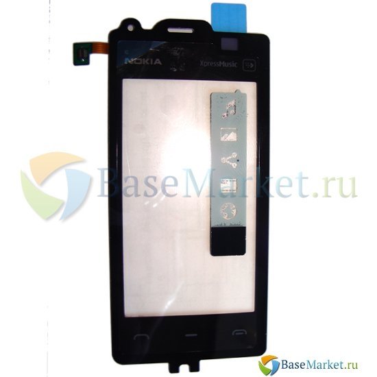 

Тачскрин (сенсор) BaseMarket для Nokia 5530 XpressMusic (черный) Premium